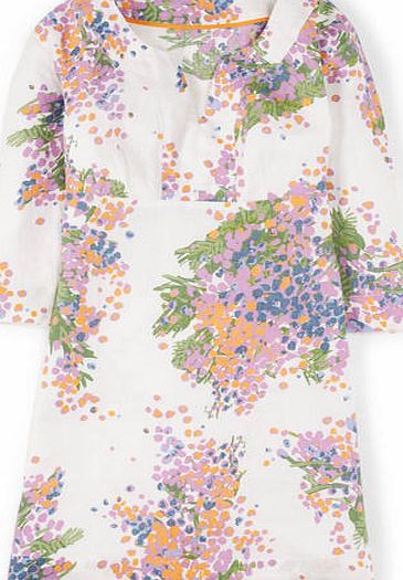 Boden Casual Linen Tunic Ivory Boden, Ivory 34791228