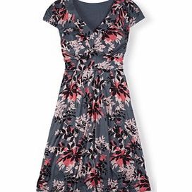Boden Cate Dress, Storm Leafy,Black,Navy Leafy 34646661