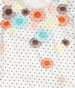 Boden Cecile Top, Ivory Small Spot 34811422