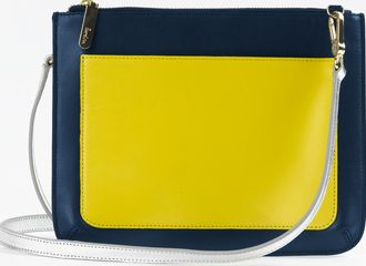Boden, 1669[^]35050673 Chancery Clutch Navy/Canary Boden, Navy/Canary