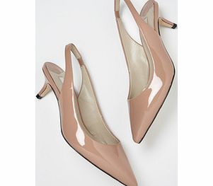 Boden Chelsea Slingbacks, Champagne Pink,China Blue