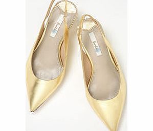 Boden Chelsea Slingbacks, Gold,Black,Blue 33912668