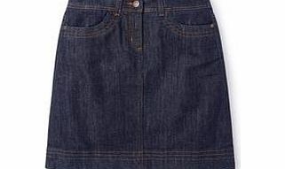 Boden Chic Denim A-line, Denim,Ticking