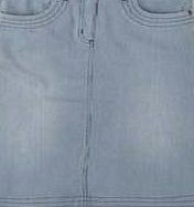 Boden Chic Denim A-line, Ticking Stripe 34648501