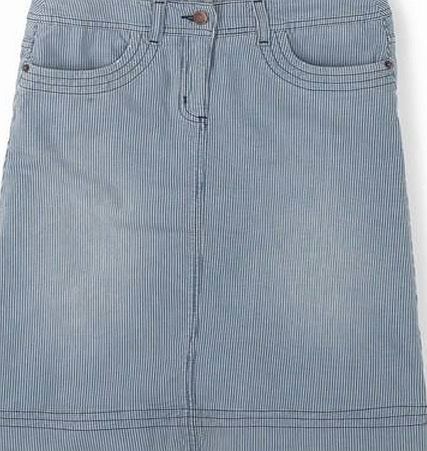 Boden Chic Denim A-line, Ticking Stripe 34648642