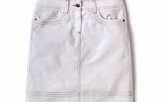 Boden Chic Denim Mini, White 34065235