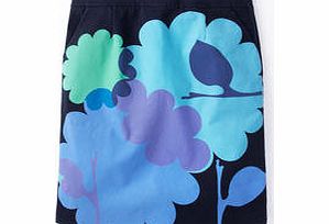 Boden Chic Mini, Blue Kaleidoscope Floral,White