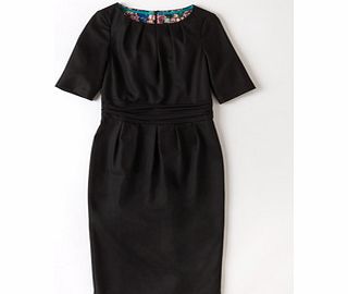 Boden Chic Wool Dress, Black 33965005