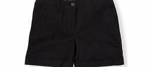 Boden Chino Shorts, Black,Ticking Stripe,Dark