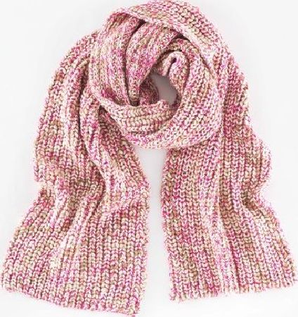 Boden Chunky Knit Scarf Agate/Pop Pink Boden,
