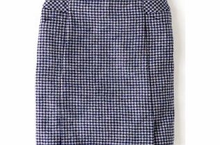 Boden Classic British Mini, Blue Puppy Tooth,Flamingo