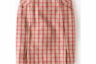 Boden Classic British Mini, Flamingo Check,Green