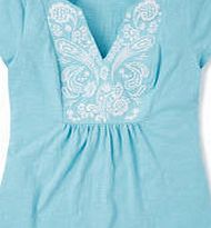 Boden Colette Top, Soft Aqua 34644195