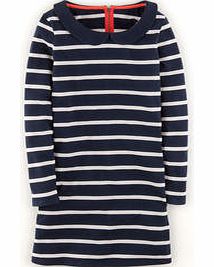 Boden Collared Breton Tunic, Navy/Ivory 34339101