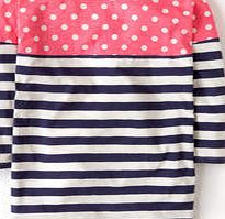 Boden Colourblock Breton, English Violet/Camellia