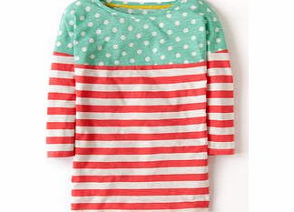 Boden Colourblock Breton, Tropical Peach/Persian
