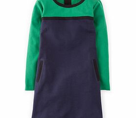Boden Colourblock Tunic, Navy/Green 34353490