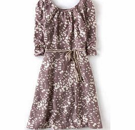 Boden Columbia Road Dress, Vole Breezy Print,Blue