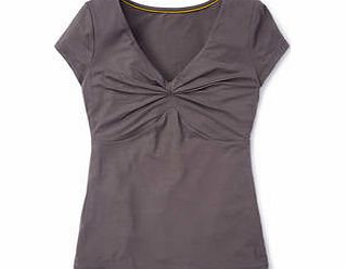 Boden Cora Top, Grey,Graphic Blue,White,Leafy Green