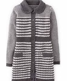 Boden Cosy Coatigan, Charcoal/Silver Melange,Deep
