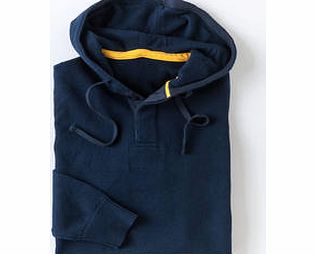 Cotton Hooded Sweater, Blue 34057430