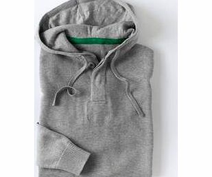 Cotton Hooded Sweater, Grey Marl 34057364