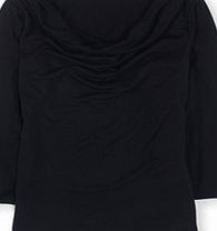 Boden Cowl Neck Top, Black 34641118