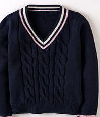 Boden Cricket Jumper, Blue 34028688