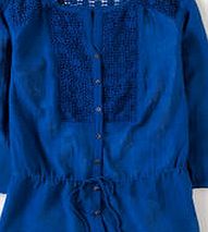 Boden Crochet Lace Blouse, Electric Blue 34135111