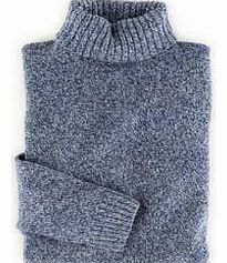 Cromarty Roll Neck, Blue Twist 34219956