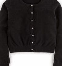 Boden Cropped Cashmere Cardigan, Black 34251819