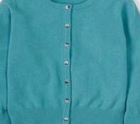 Boden Cropped Cashmere Cardigan, Capri Blue 34698423