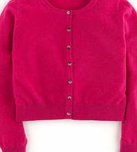 Boden Cropped Cashmere Cardigan, Magenta 34252809