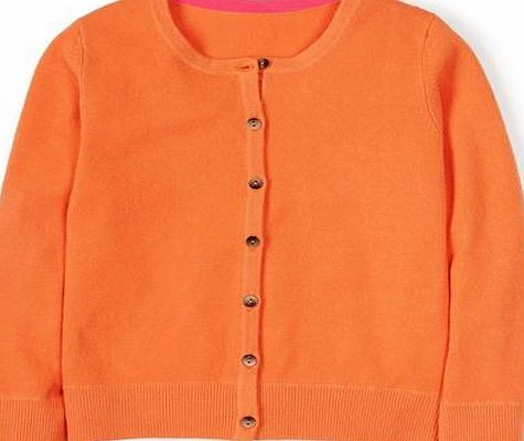 Boden Cropped Cashmere Cardigan, Orange 34697979