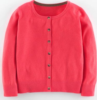 Boden, 1669[^]35113182 Cropped Cashmere Cardigan Red Boden, Red 35113182