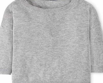 Boden Cropped Jumper Grey Boden, Grey 34868372