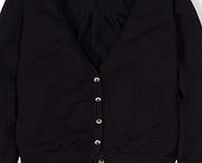 Boden Cropped V-neck Cardigan, Black 34709287