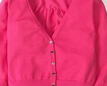 Boden Cropped V-neck Cardigan, Tutti Frutti 34709717