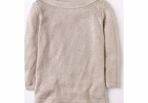 Boden Darcy Jumper, Grey,Blue,Fire Cracker 34031203