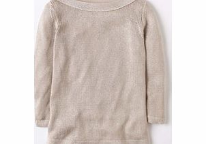 Boden Darcy Jumper, Grey,Fire Cracker,White,Blue