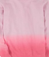 Boden Dip Dye Cashmere Jumper, Peony/Old Rose 34722462