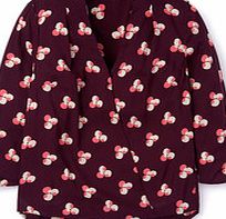 Boden Drapey Wrap Blouse, Purple 34843938