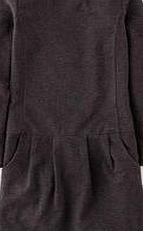 Boden Drop Waist Tunic Dress, Charcoal Marl 34396846
