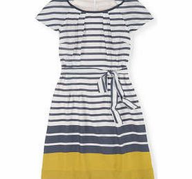 Boden Easy Day Dress, Blue Vintage Floral,Yellow