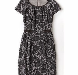 Boden Easy Day Dress, Moth Lace Floral,Vintage Green