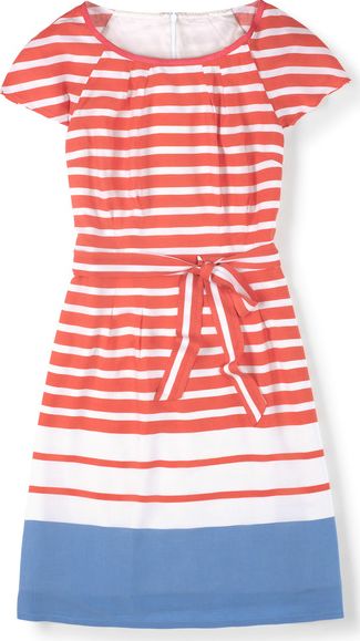Boden, 1669[^]34667022 Easy Day Dress Red Boden, Red 34667022