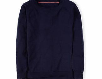 Boden Easy Day Jumper, Blue,Jaffa,Soft Red/Bright