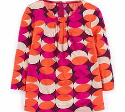 Easy Printed Top, Pink Overlapping Spot 34311332
