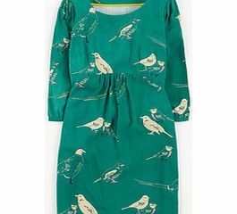 Boden Easy Scoop Tunic, Foilage Garden Birds,Placid