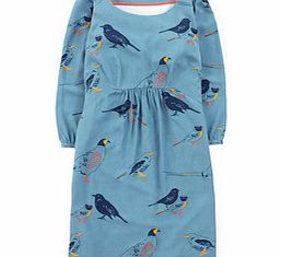 Boden Easy Scoop Tunic, Placid Blue Garden
